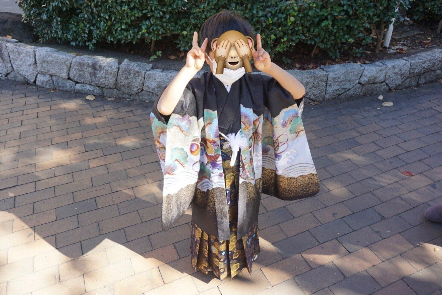 レンタルした七五三の着物