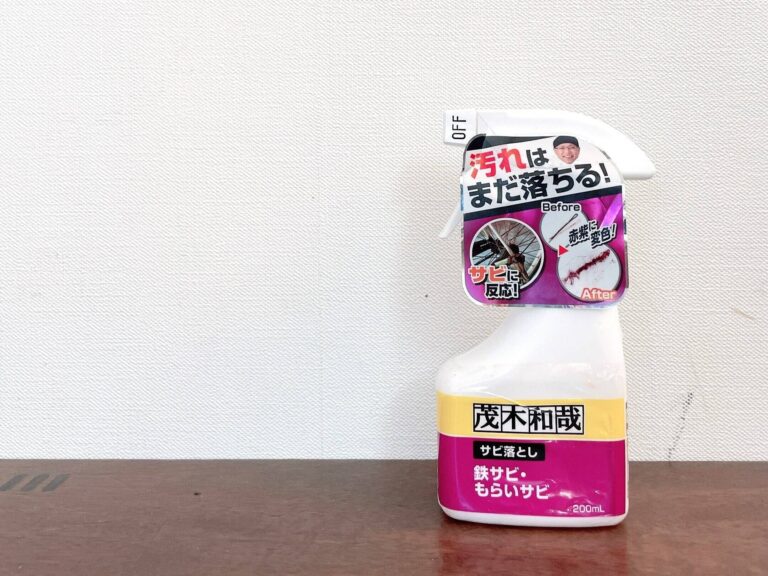 お風呂場・洗面所のしつこい「もらいサビ」が驚くほどカンタンに落ちたアイテム紹介