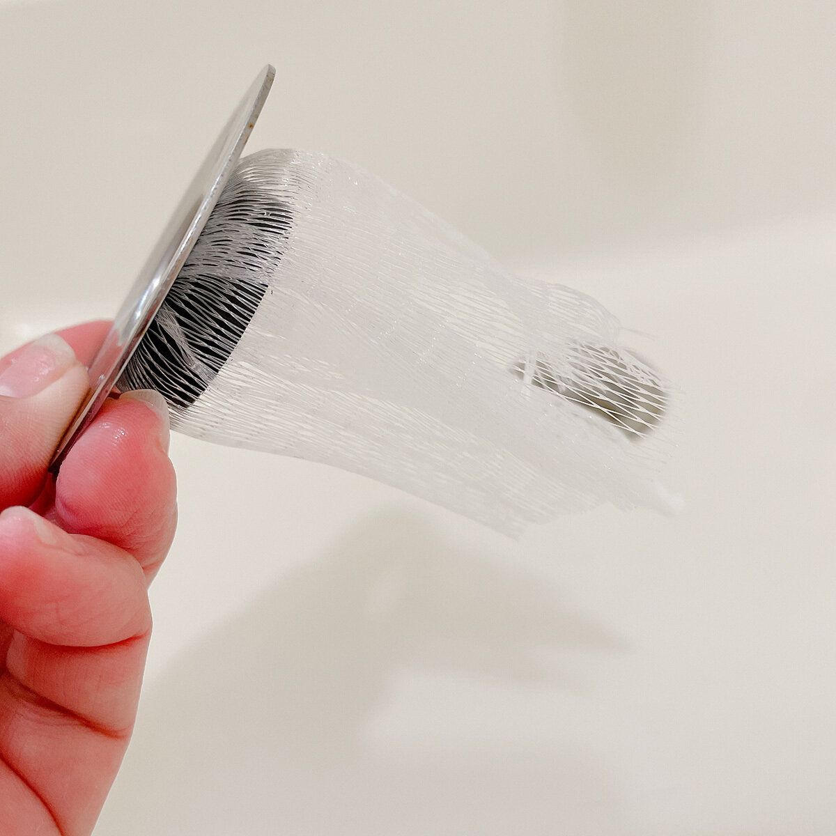 排水口のネット交換