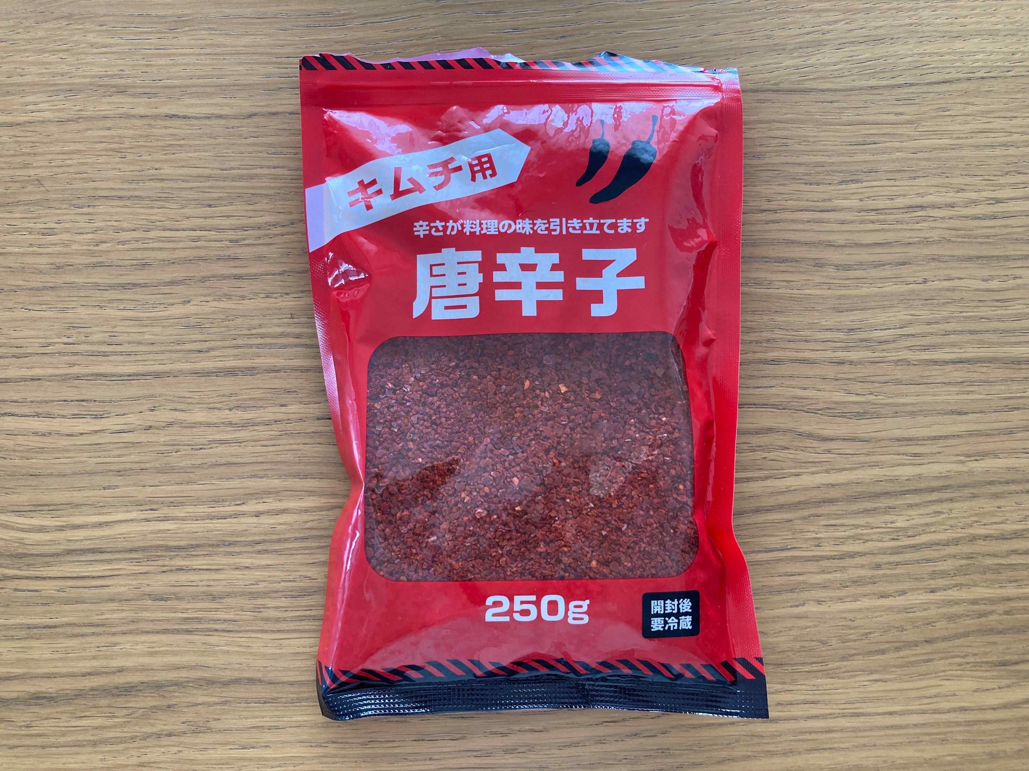 キムチ用の韓国唐辛子