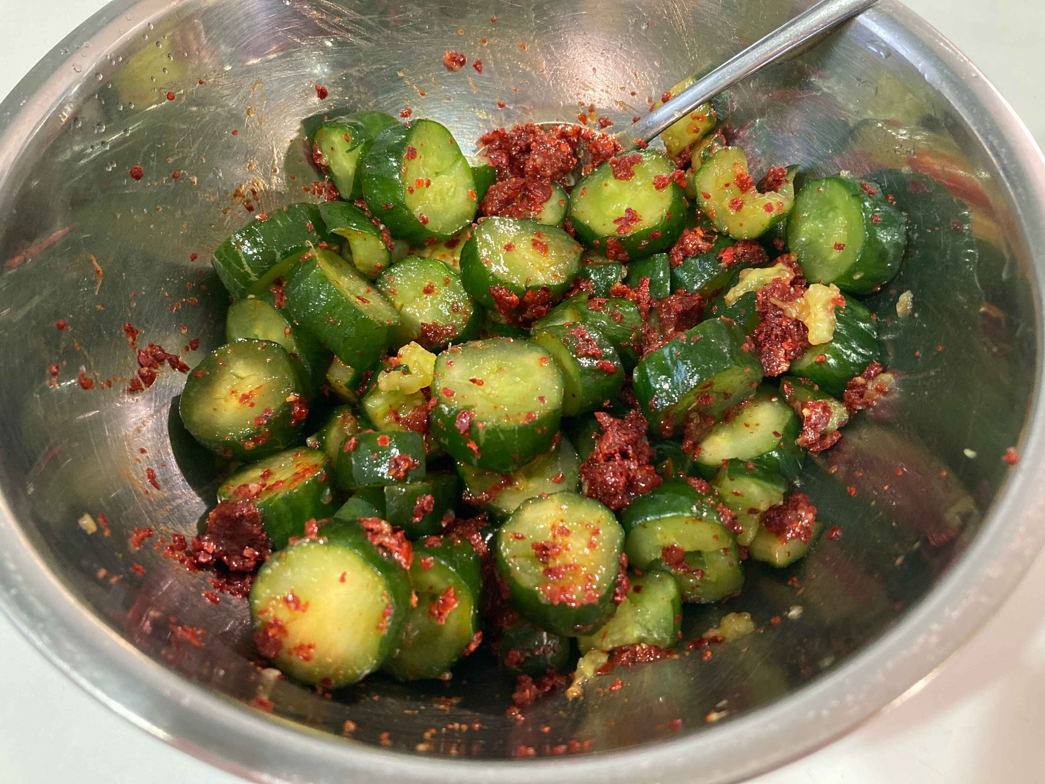 自家製のオイキムチ