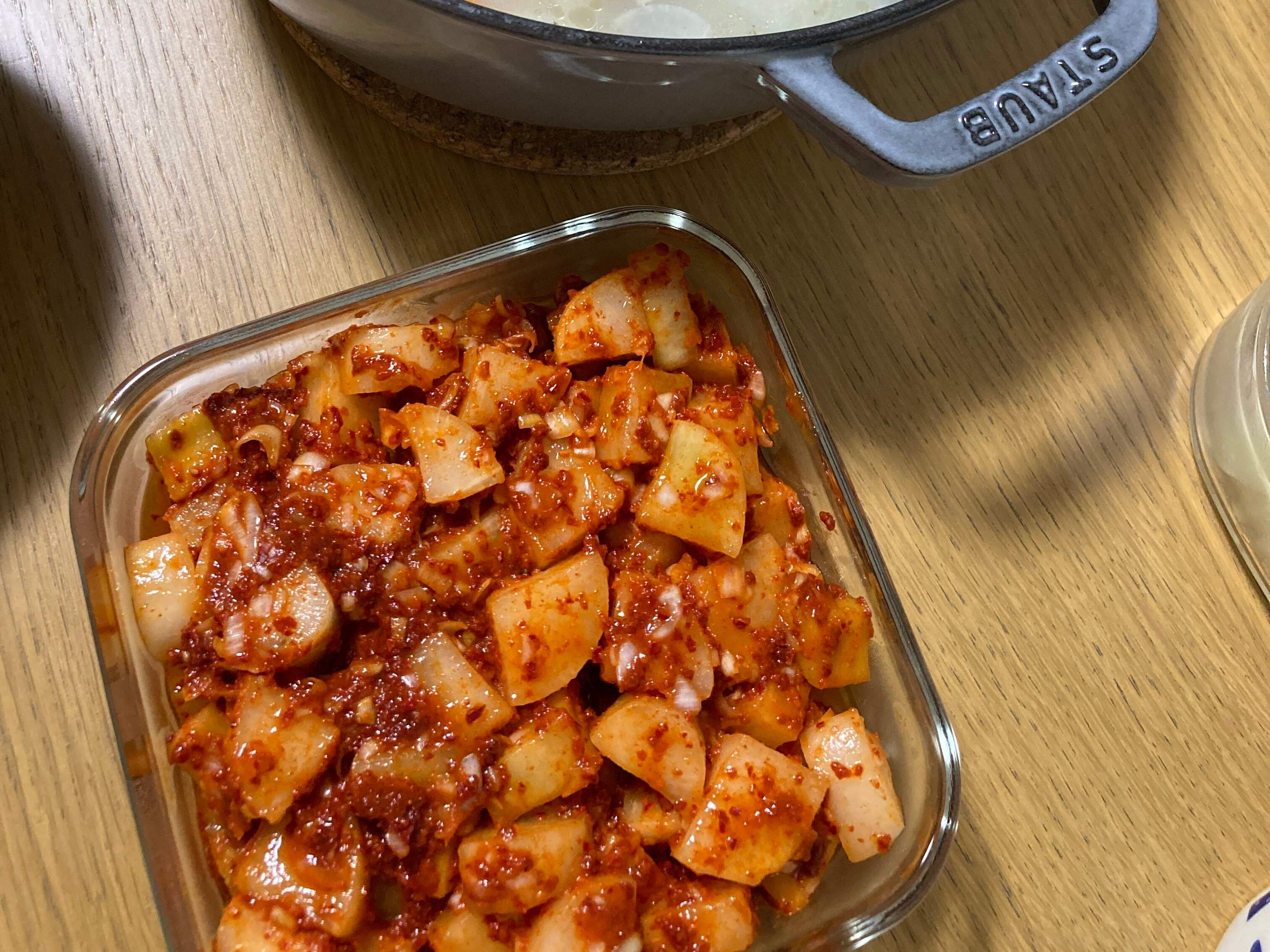 自家製のカクテキ