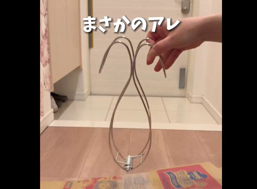 【ダイソー】大発見！ステンレス布団バサミ