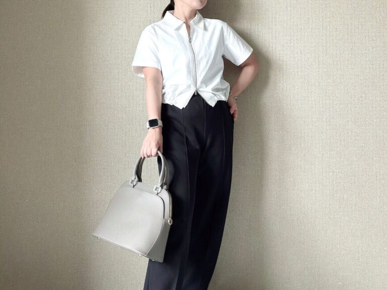 【GU】お値段以上にも程がある！1,990円なのに着回しできるアイロン不要トップス