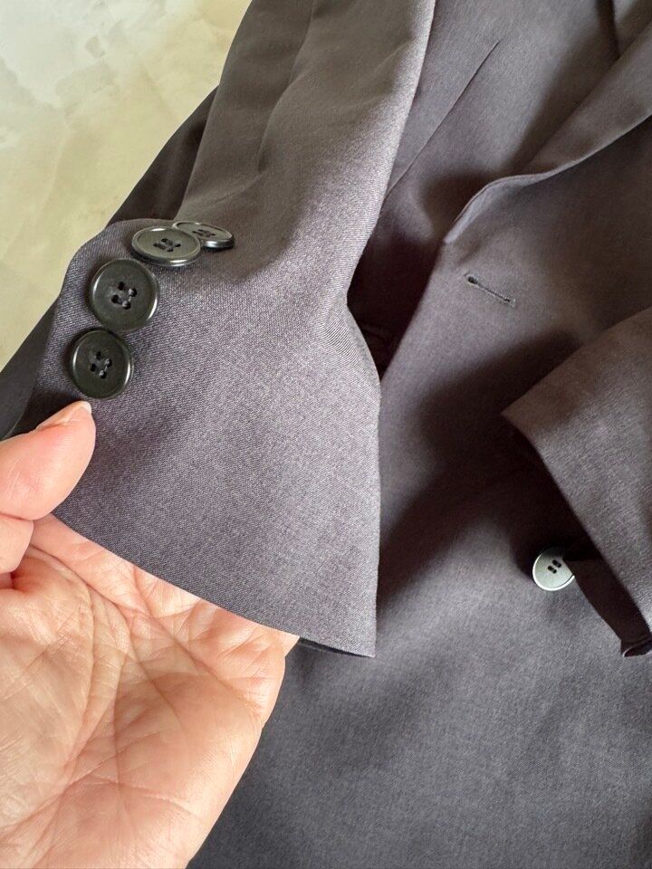 ユニクロシー　感動ダブルジャケットリラックスフィット