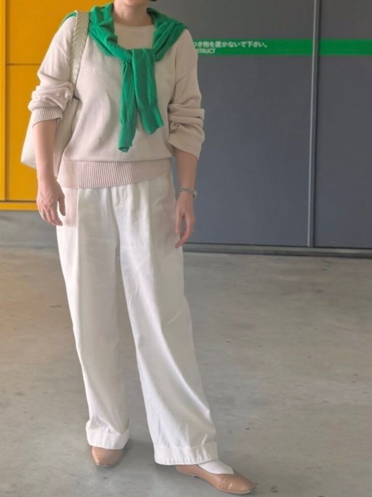 グリーンカーディガン