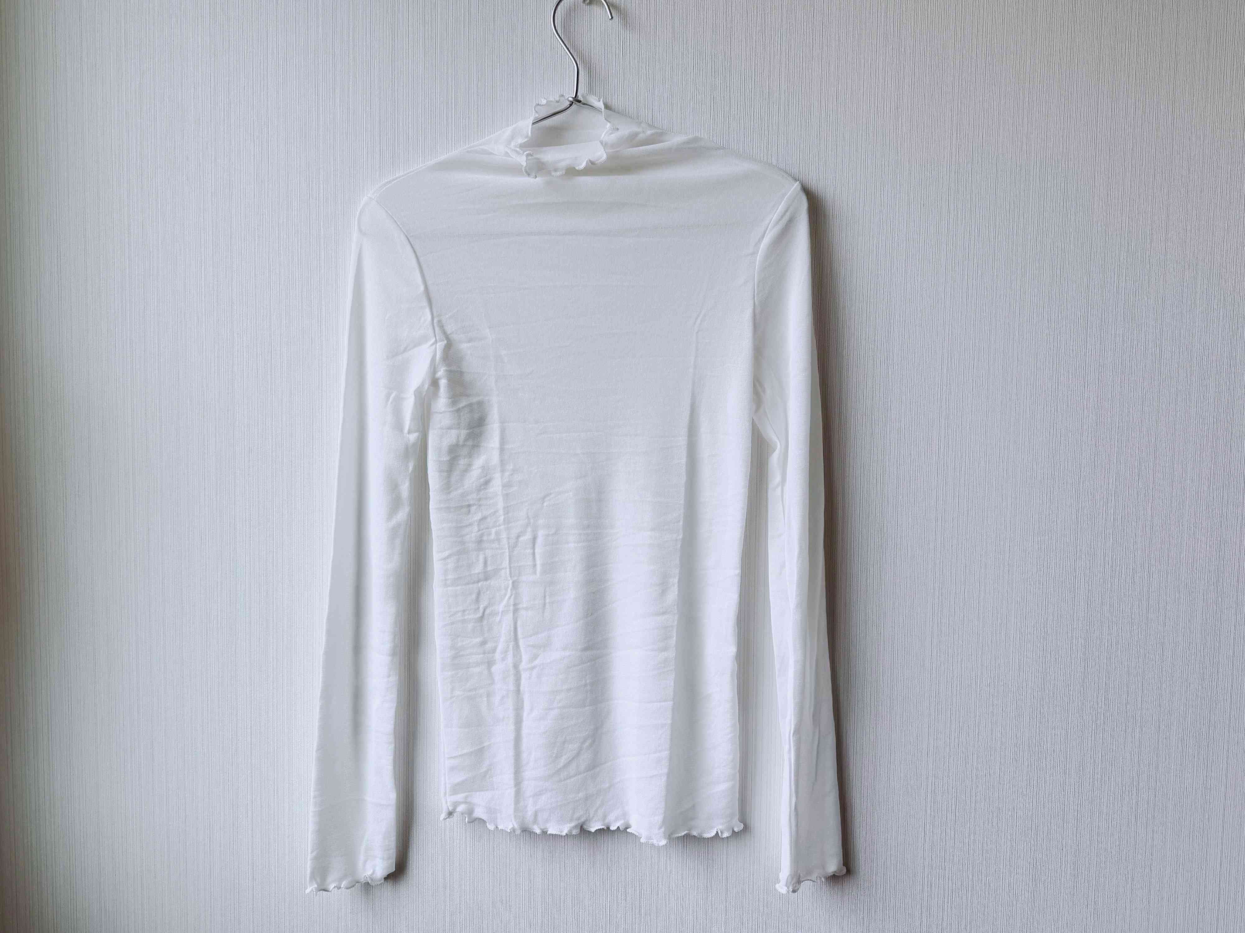 1．シースルー長袖