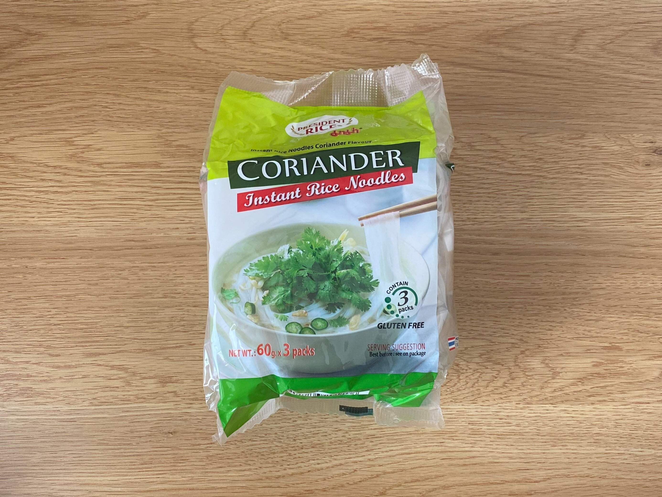 プレジデントライス フォー パクチー