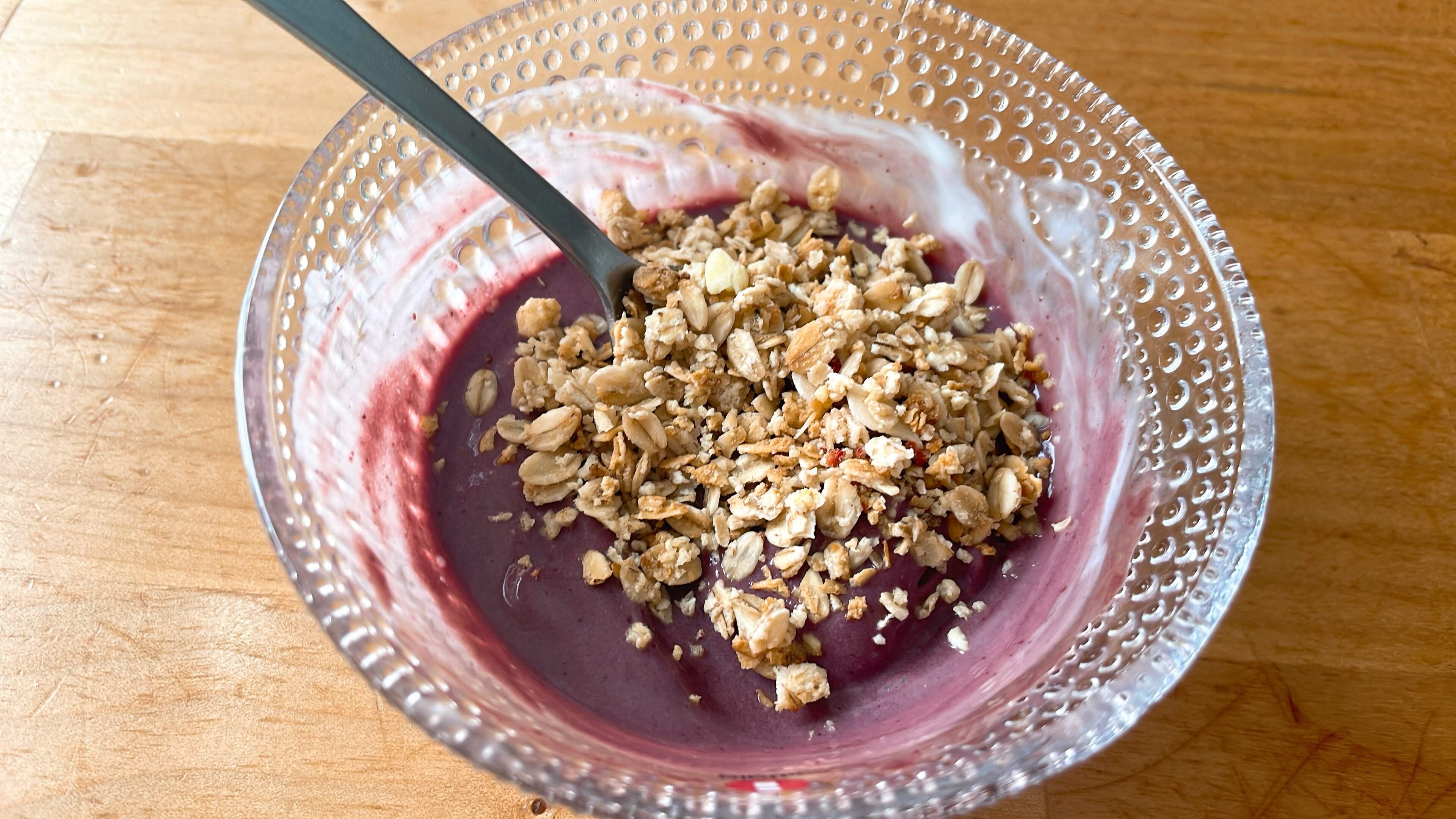 簡単アサイーボウル