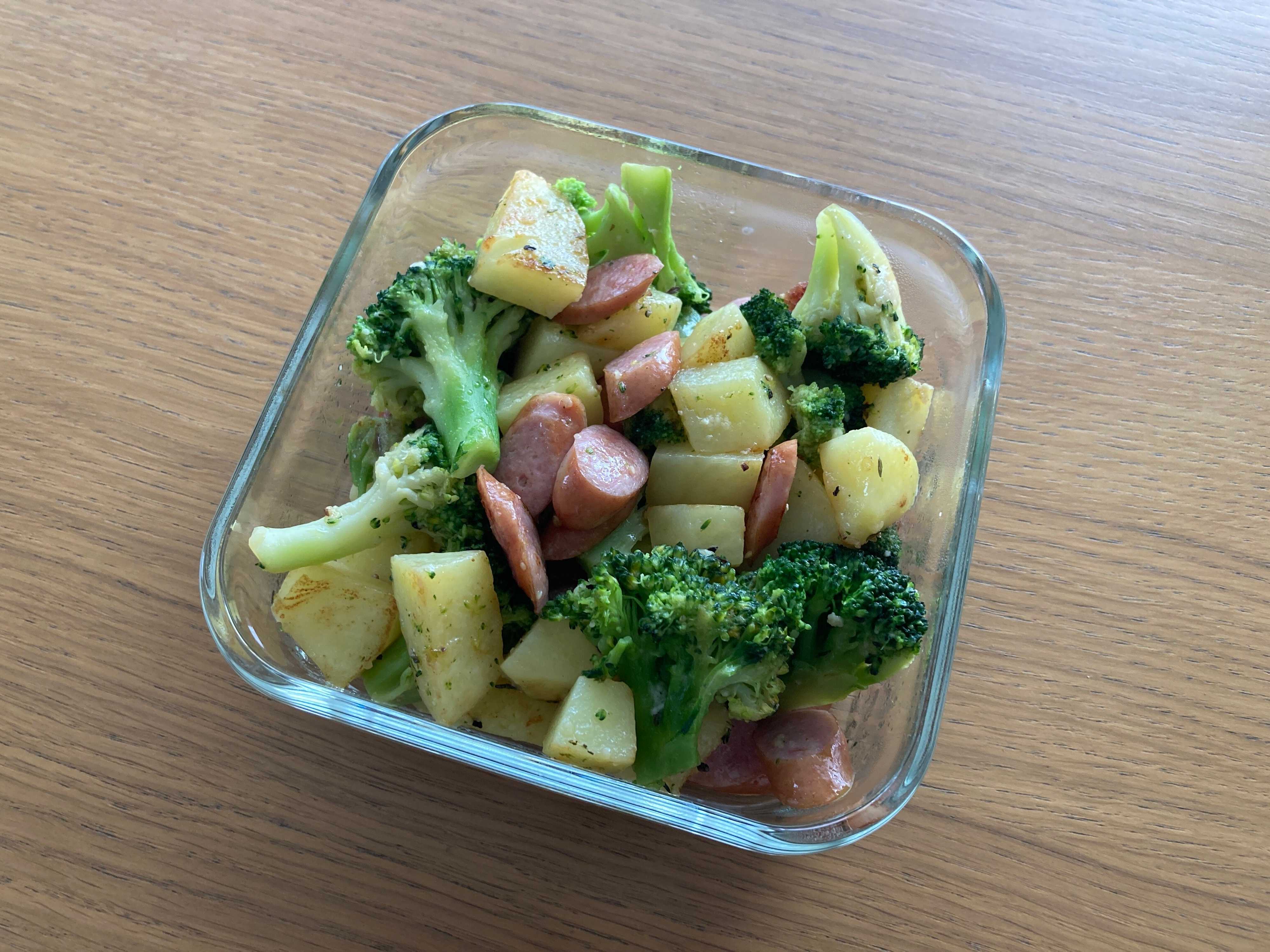 ブロッコリー入りジャーマンポテト