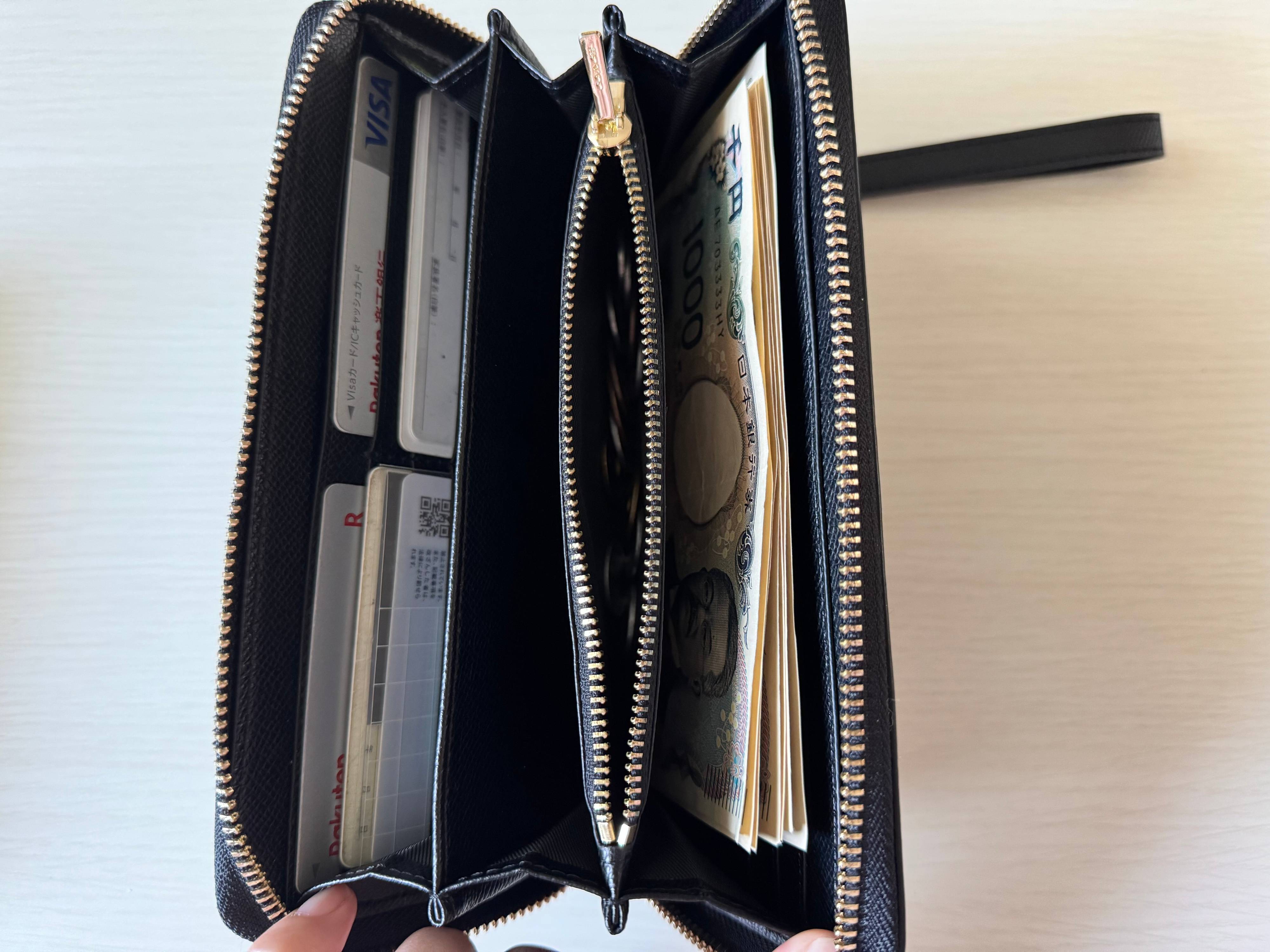 3.財布にいくら入っているか把握しやすいから