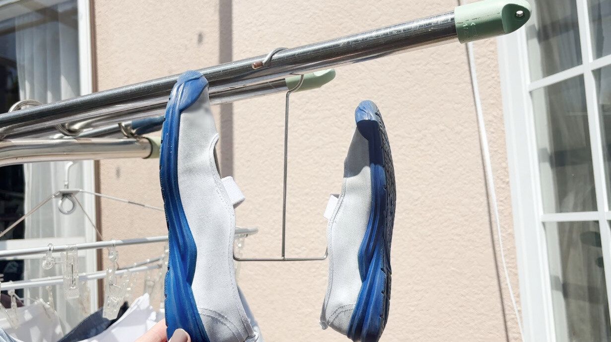 靴ハンガーが便利