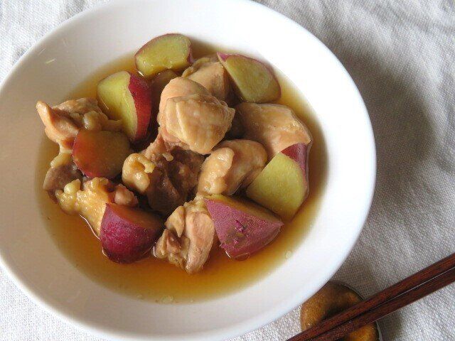 サツマイモの煮物