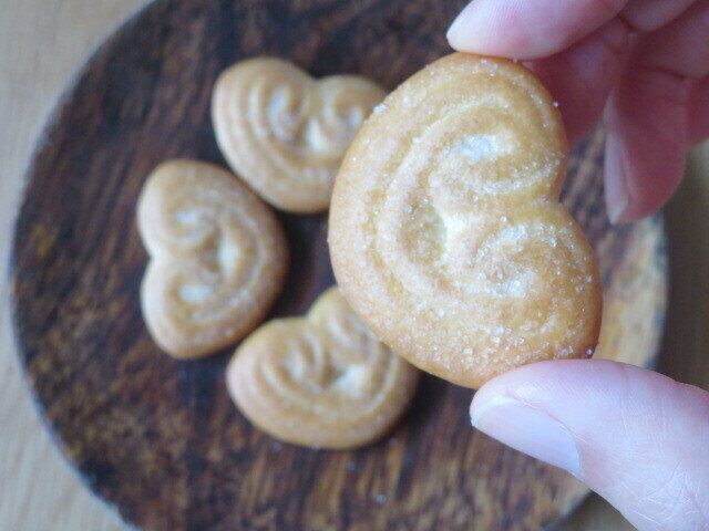 手に持ったところ