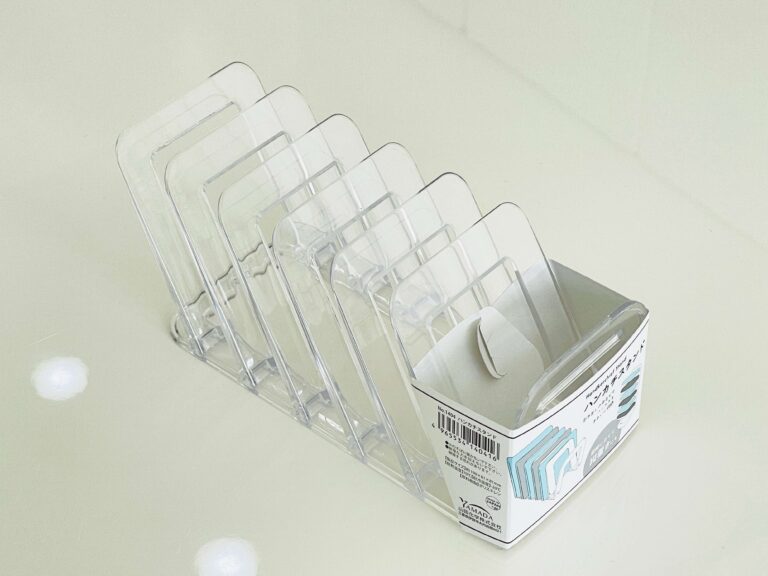 【じゃない使い方】ハンカチスタンドをキッチンに応用する【飲み物アイテムを美しく収納】