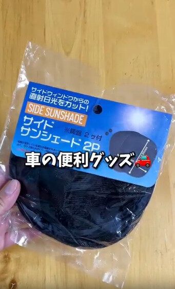 【ダイソー&セリア】コスパ最強！2個入り110円のサンシェード