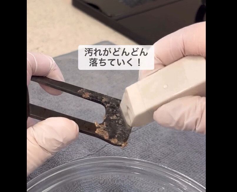 【3COINS】2年分の汚れ落ちた!キッチンコゲ落としクリーナー