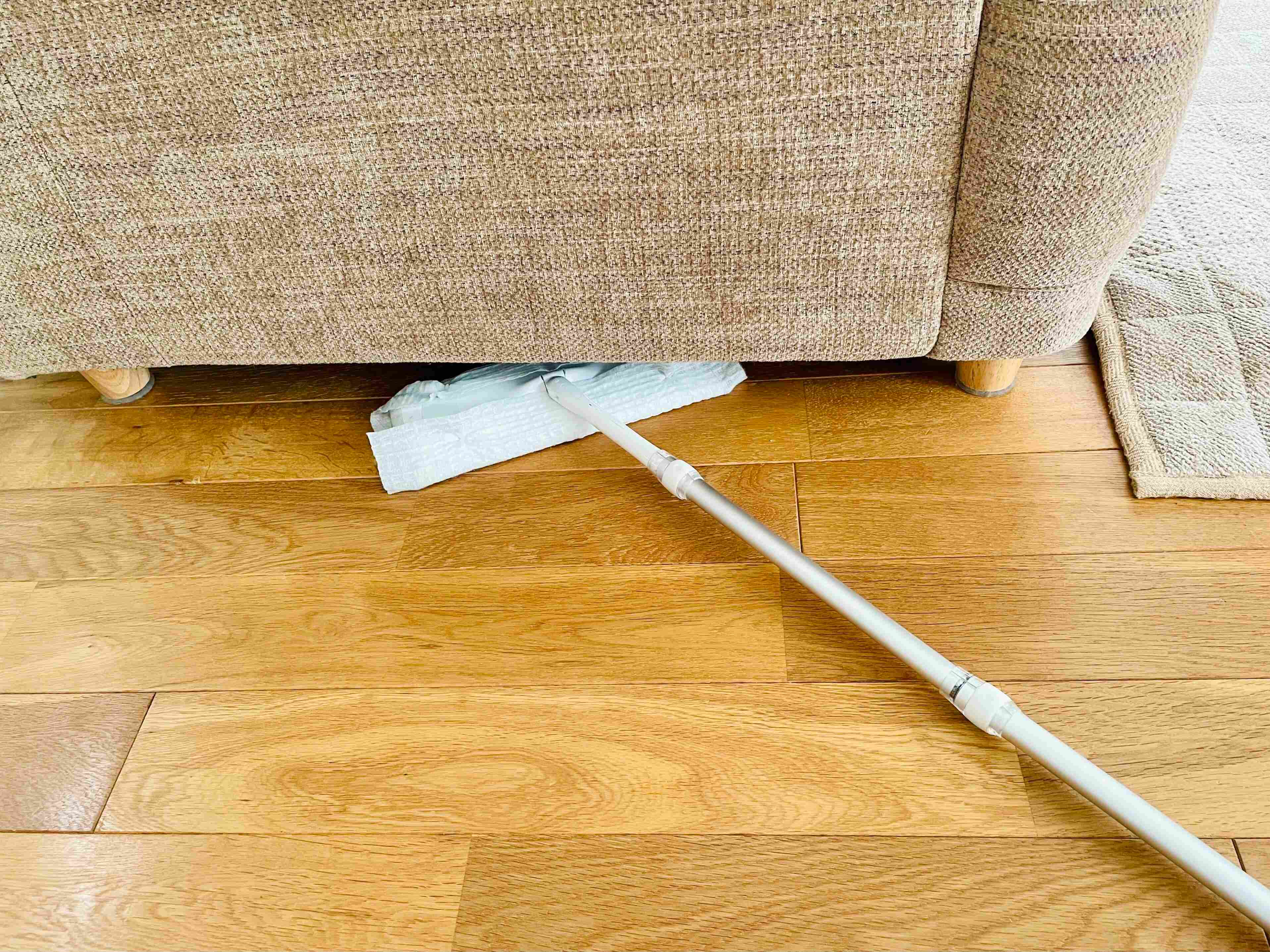 3cmのすき間にも入るクイックルワイパー