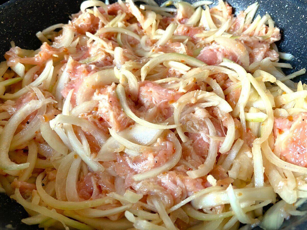 漬け込んでから焼く