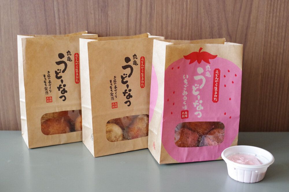 【丸亀製麺】うどーなつ「いちごみるく味」もう食べた?新作全3種を食べ比べ