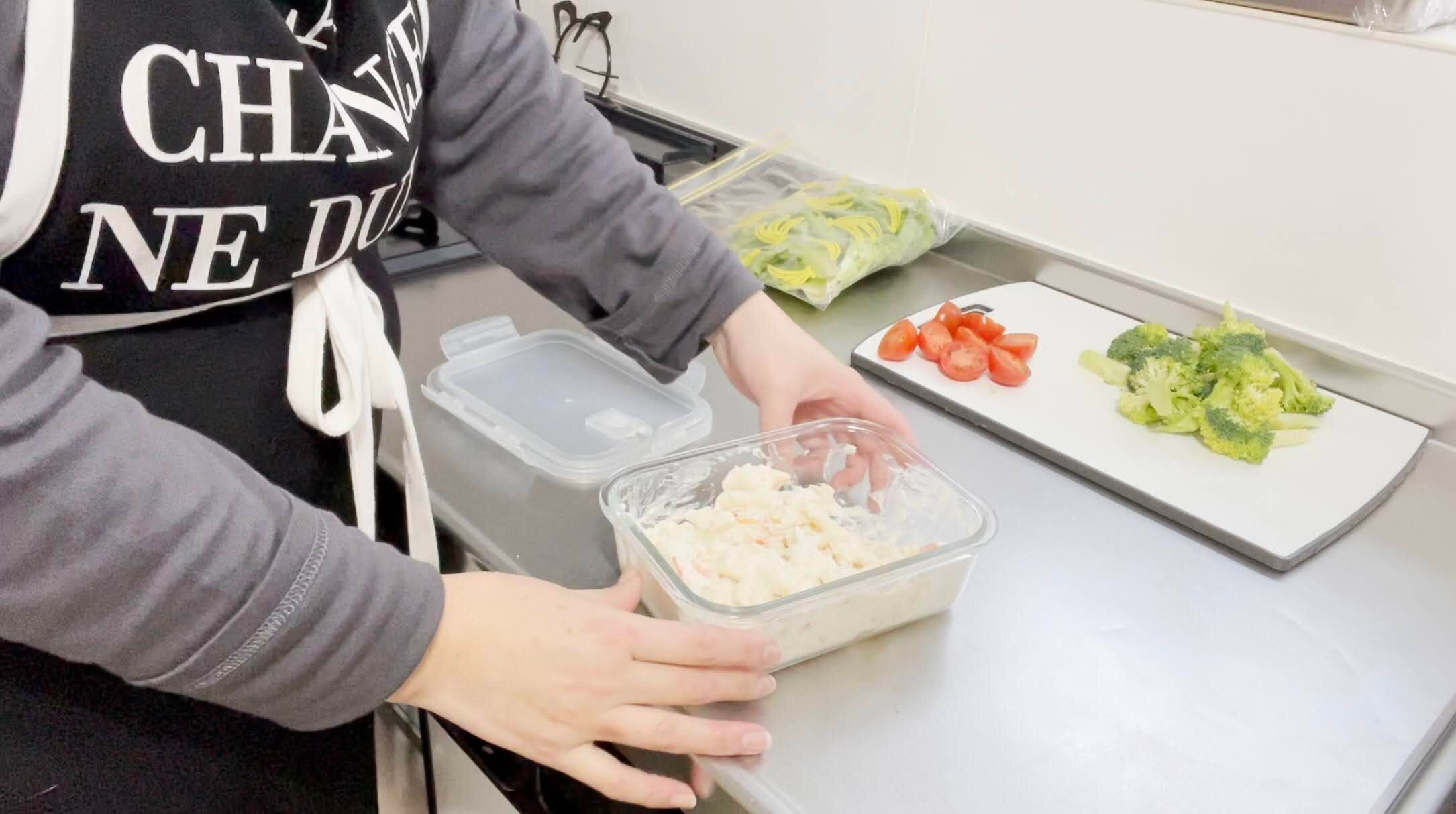 マカロニサラダの作り置き