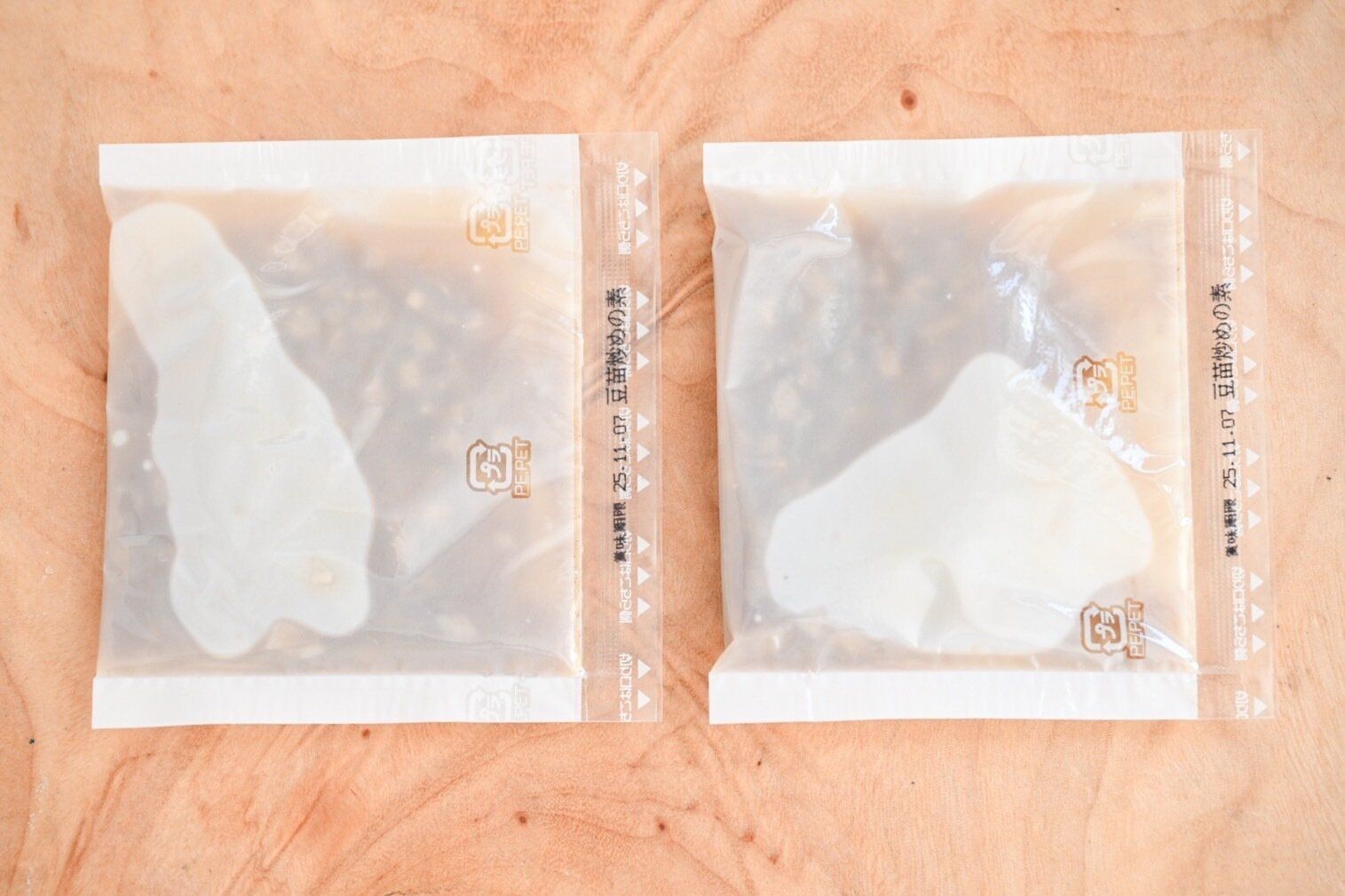 豆苗炒めの素の中身