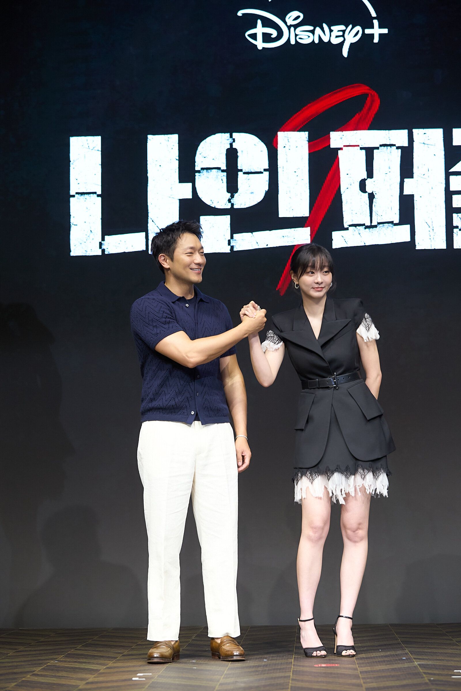 『ナインパズル』制作発表記者会見／ソン・ソック＆キム・ダミ