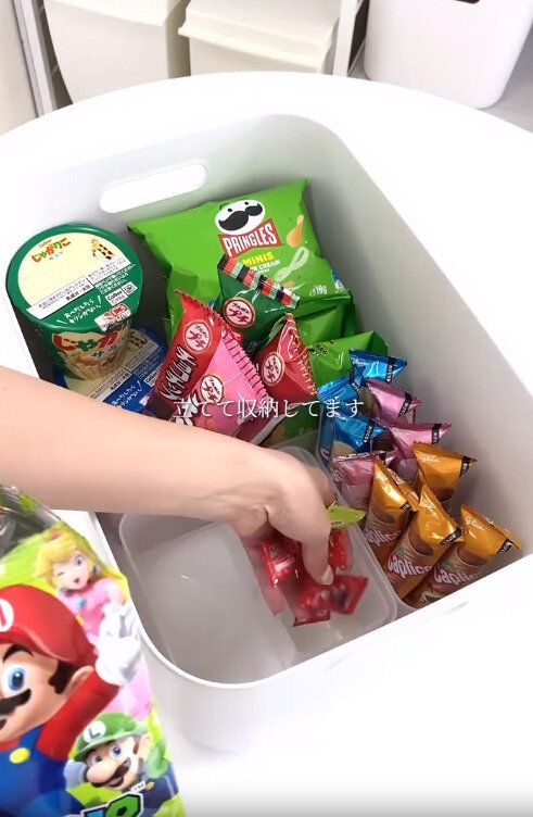 【ダイソー】立てて収納で選びやすく在庫管理もしやすくなる