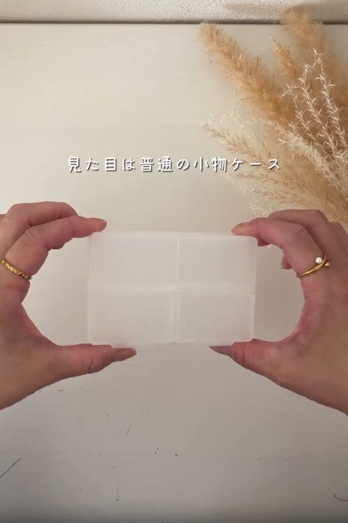 【ダイソー】ありそうでなかった！便利な小物ケース