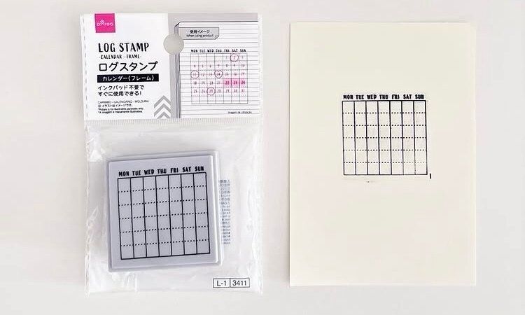 カレンダースタンプ