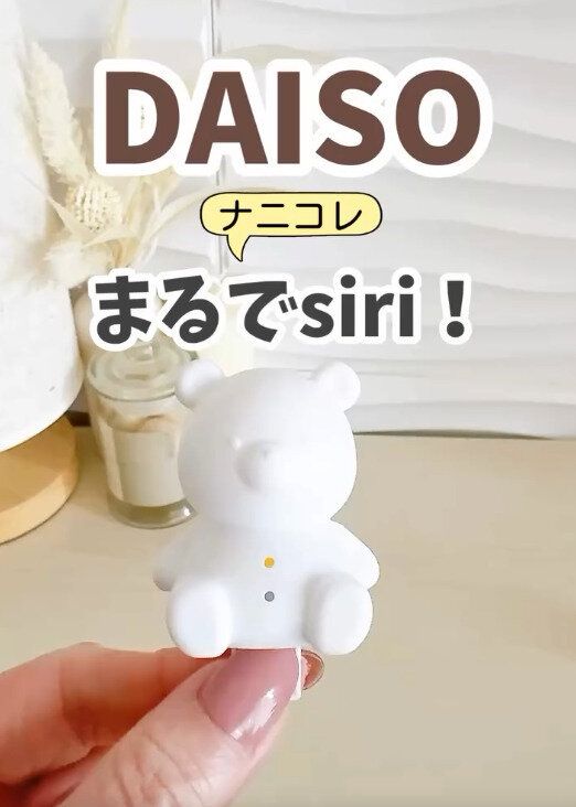 【ダイソー】なにこれ!?まるでsiriのような便利アイテム