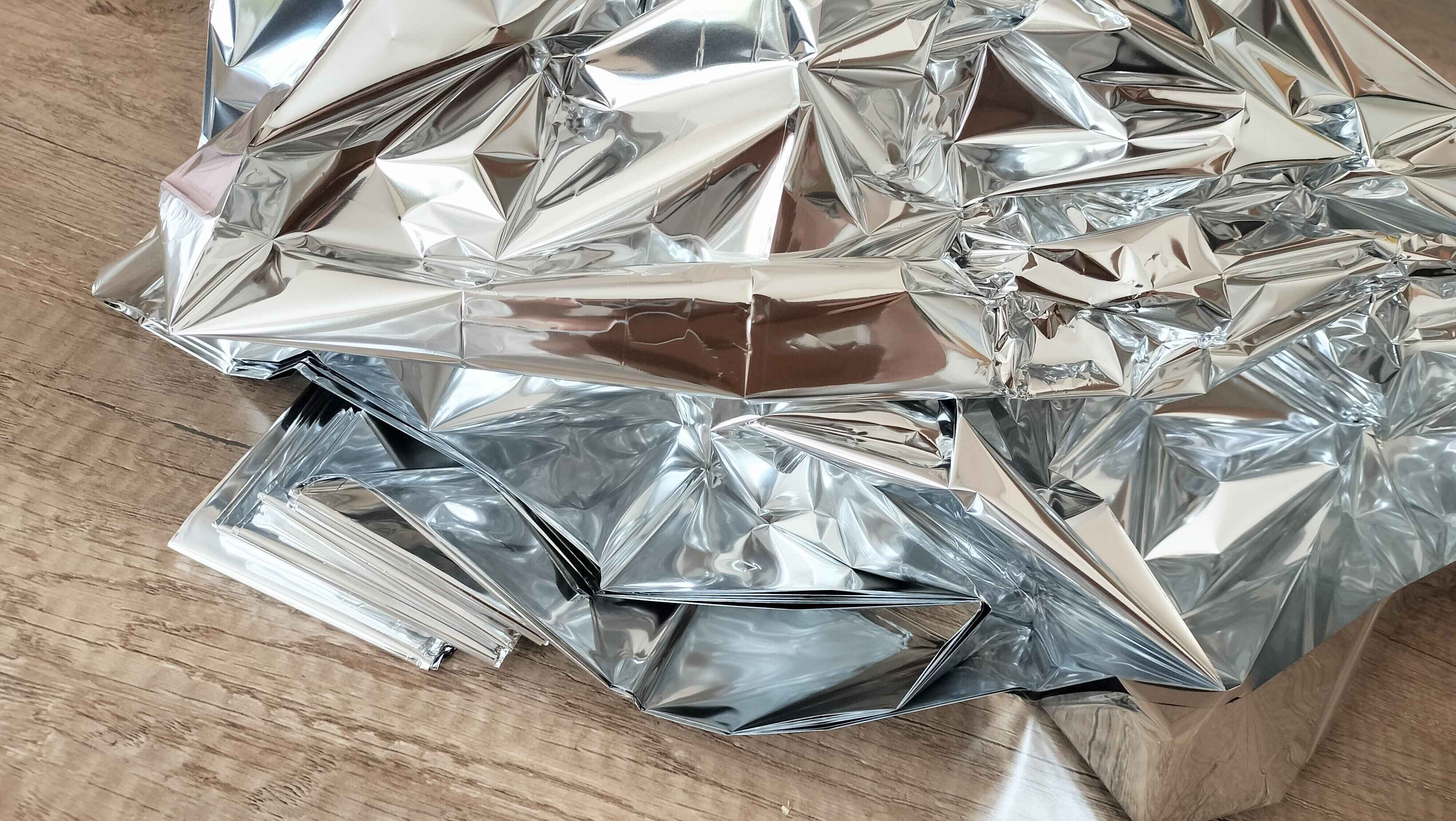 広げたブランケット