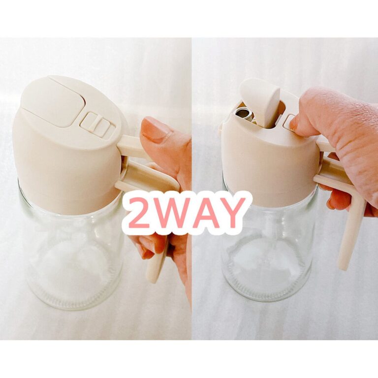 「考えた人天才！」使いすぎを防げる！3COINSの《2WAY》オイルスプレーボトルが便利すぎる