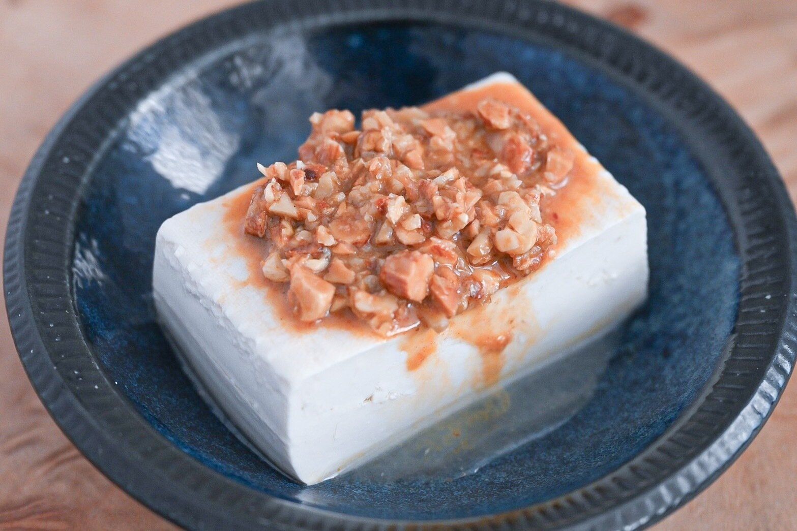 豆腐の台湾風胡麻だれ