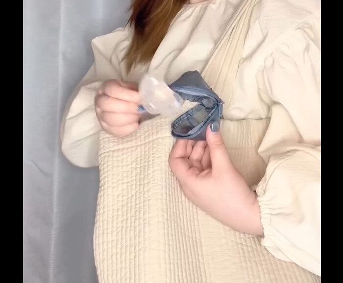 【無印良品】なくさず出せる！ナイロンメッシュコンパクトポーチ