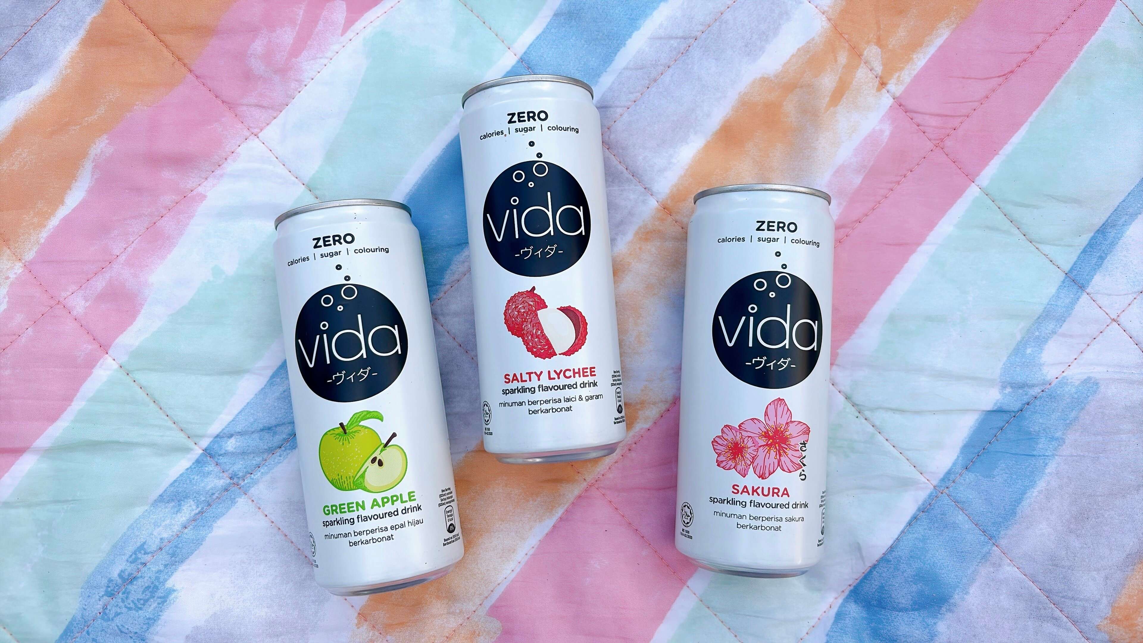 かわいい缶入りヴィダ3種類