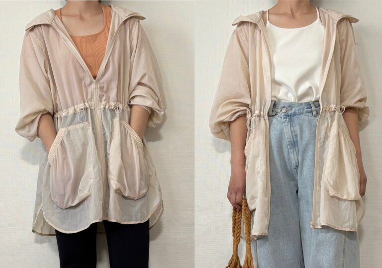 【GU】待ってましたと発売日に駆け込んだ！シアーパーカーは真夏のUV対策に必須アイテム