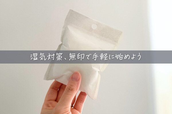 【無印良品】くりかえし使える除湿剤が便利！梅雨のジメジメに備えよう