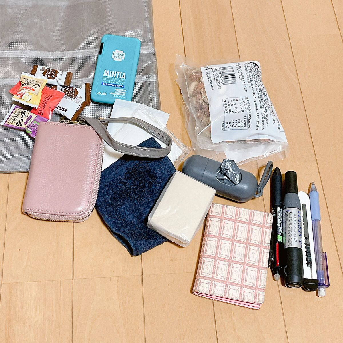 こんなにたくさん収納してもまだまだ余裕です