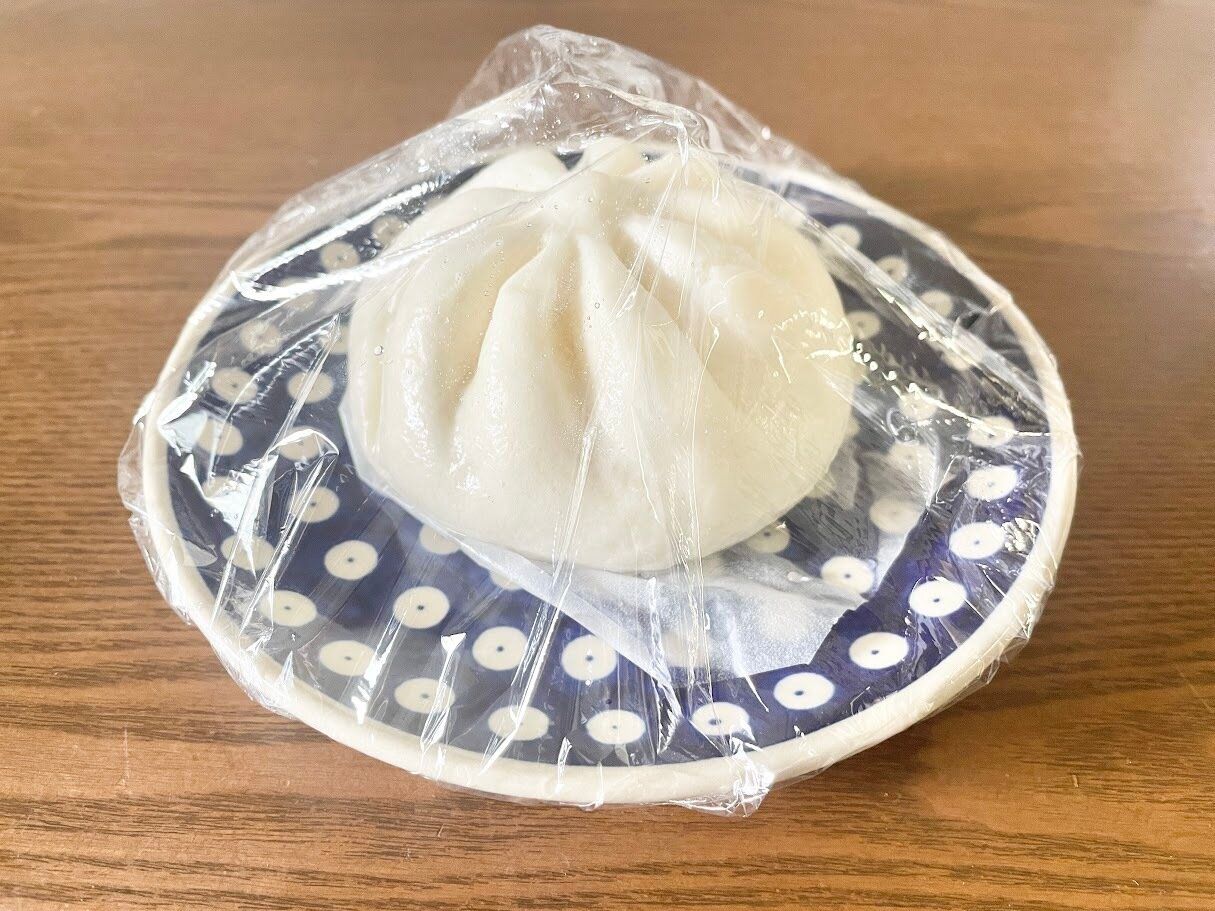 おかずの保存もラップで問題なかった！