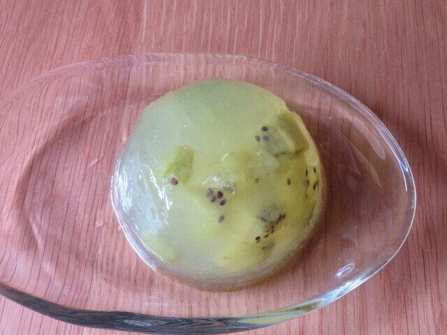 盛りつけたところ