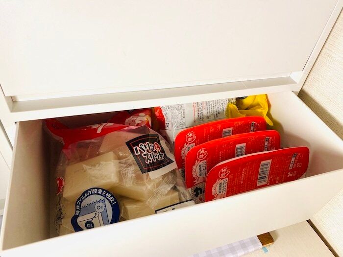 パントリーの引き出し