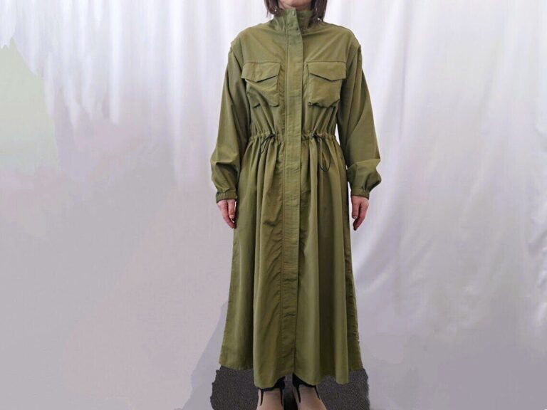 売切必至【ワークマン】大人気のきれいめなワンピースコートが2WAYで登場