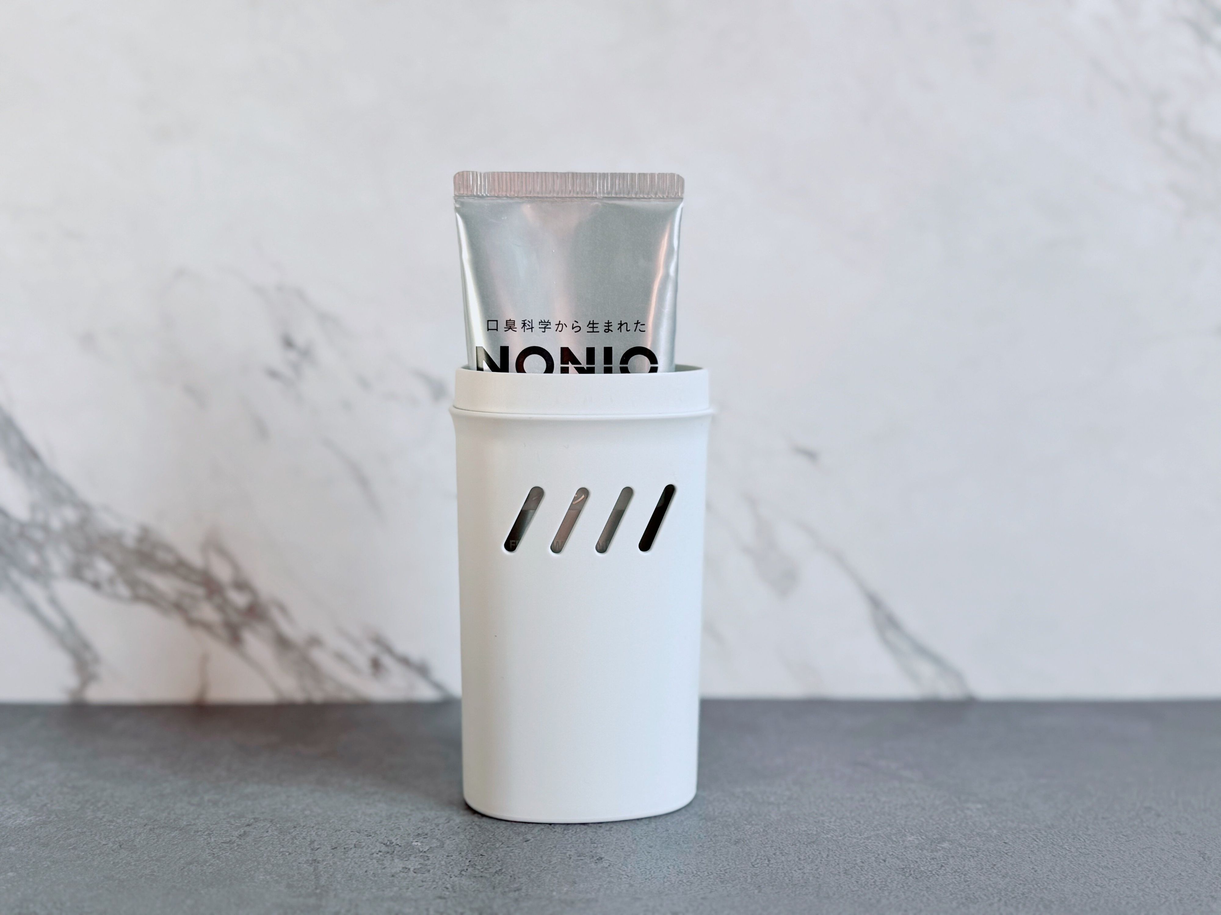 普段使いの「歯みがき粉」を持ち運べて便利!