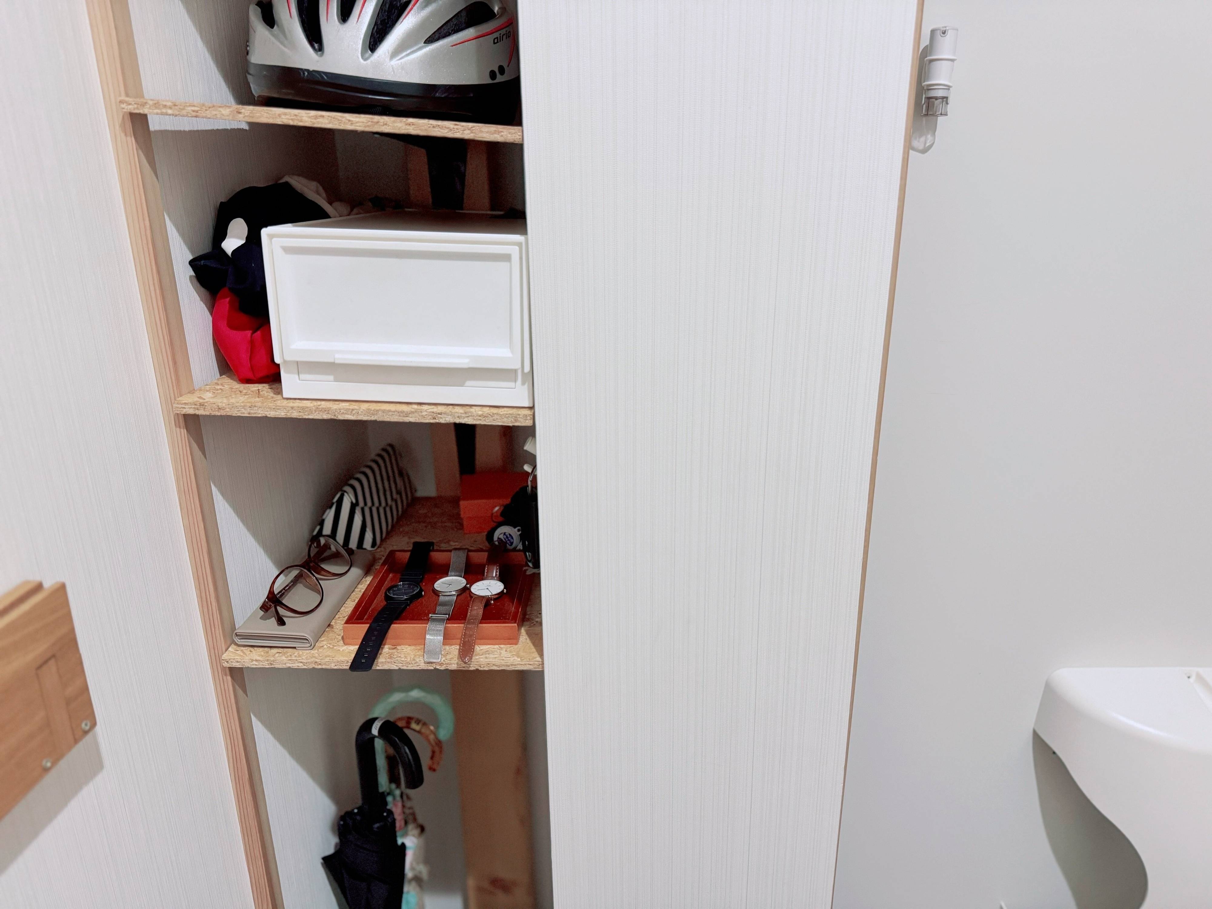 飾りスペースにたくさん飾ること