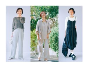 【40代に似合うGU】とろみ素材で透け感が今っぽい！スタイリストおすすめアイテム