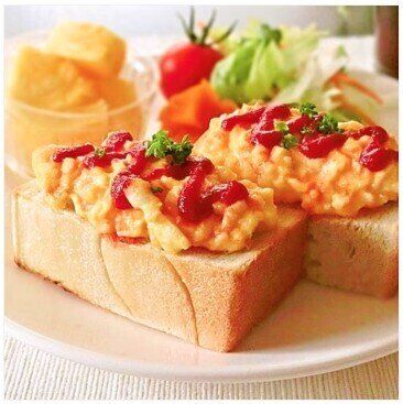 超簡単　名古屋のモーニング定番　卵トースト