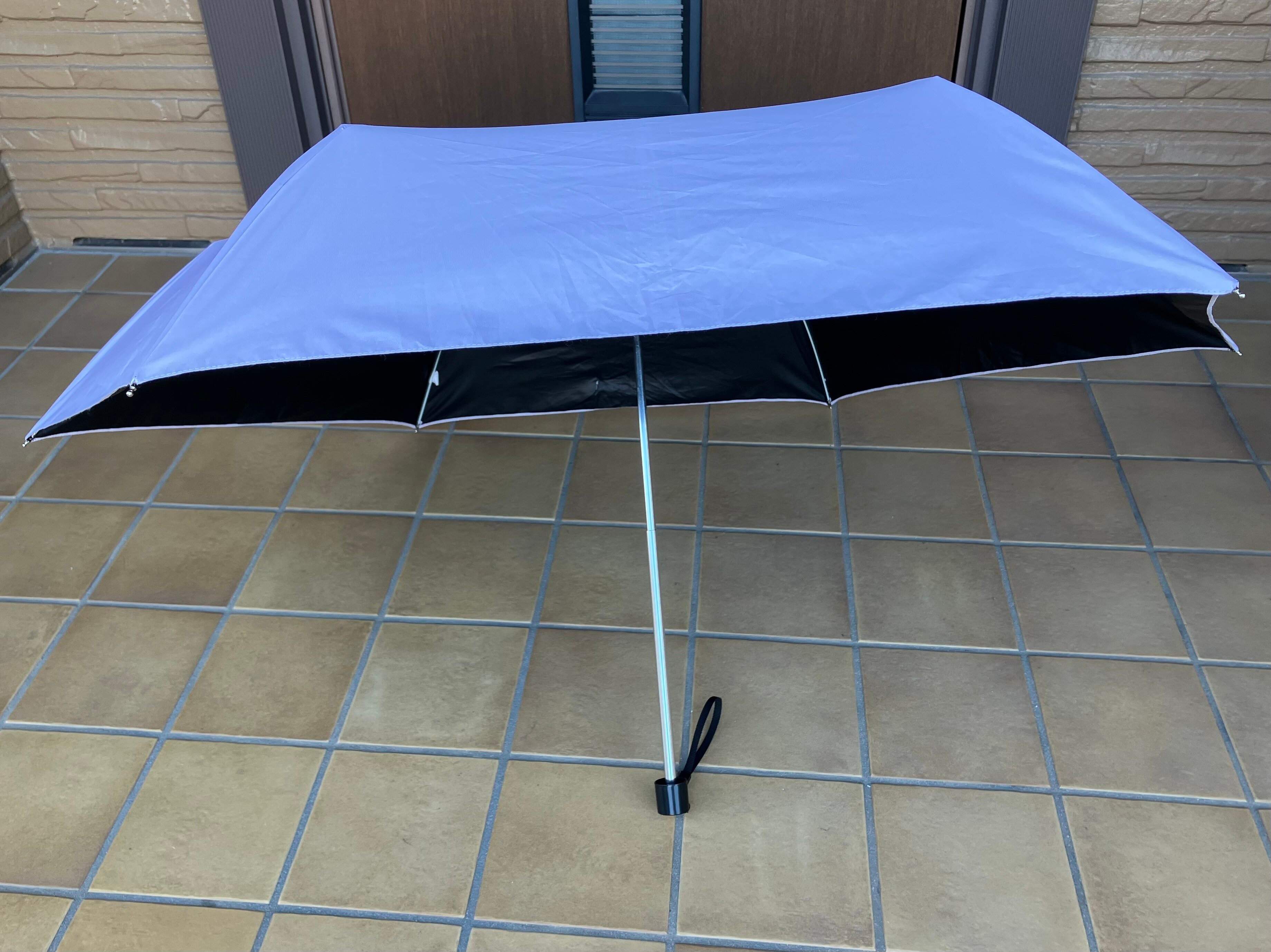 傘開いたところ