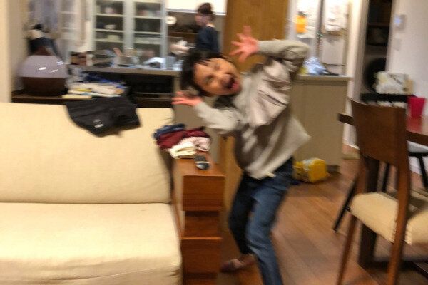 モノを手放す前の家