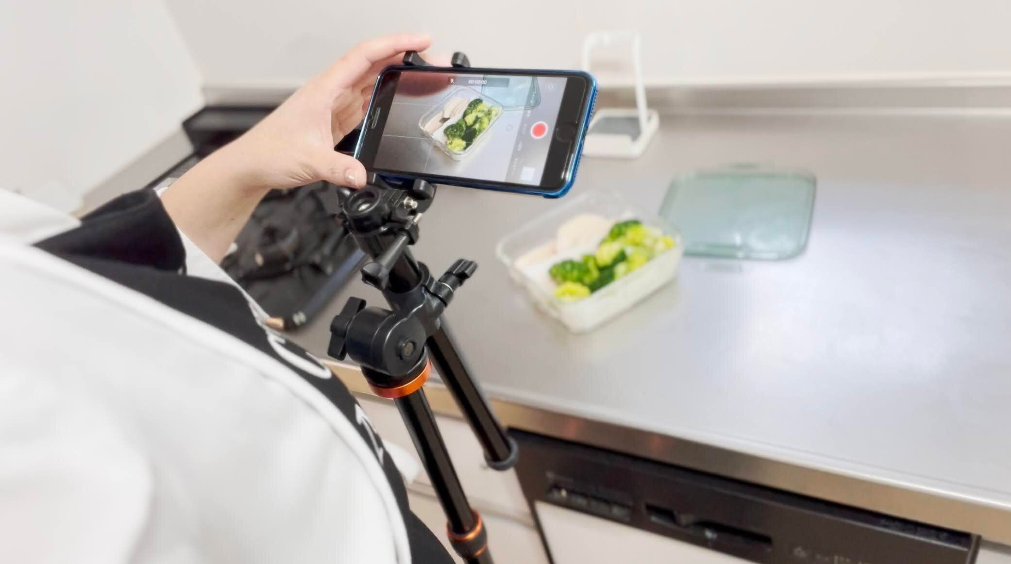 スマホで写真を撮る